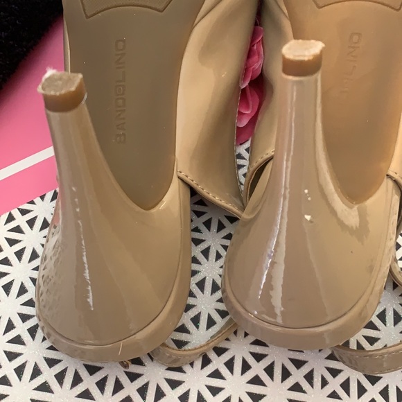 Bandolino open toe sling back heels - Picture 4 of 7